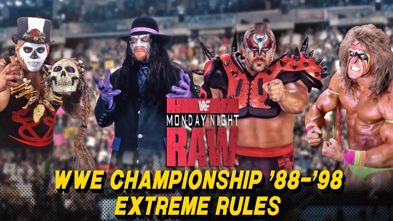 WWE 2K23 Papa Shango vs The Undertaker vs Ultimate Warrior vs Road Warrior Animal - Extreme Rules