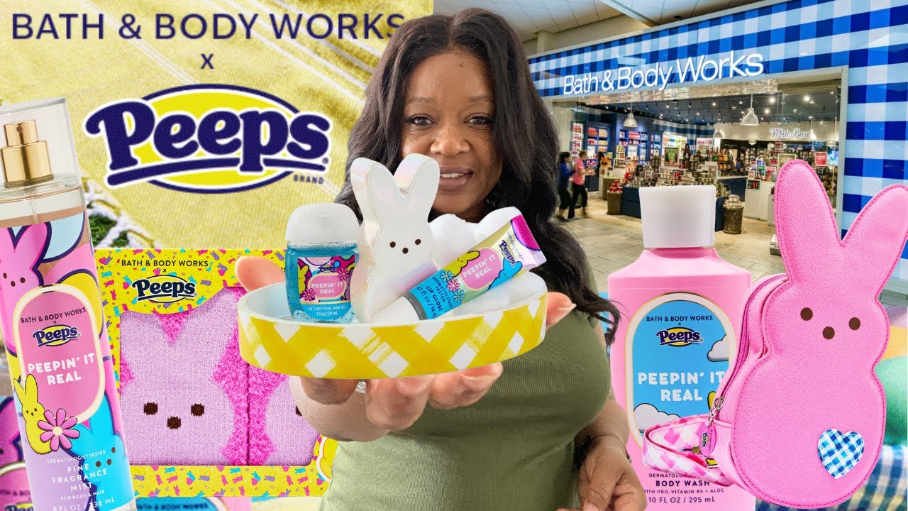 Bath & Body Works x PEEPS COLLECTION 🤗 1st Impression 🥰