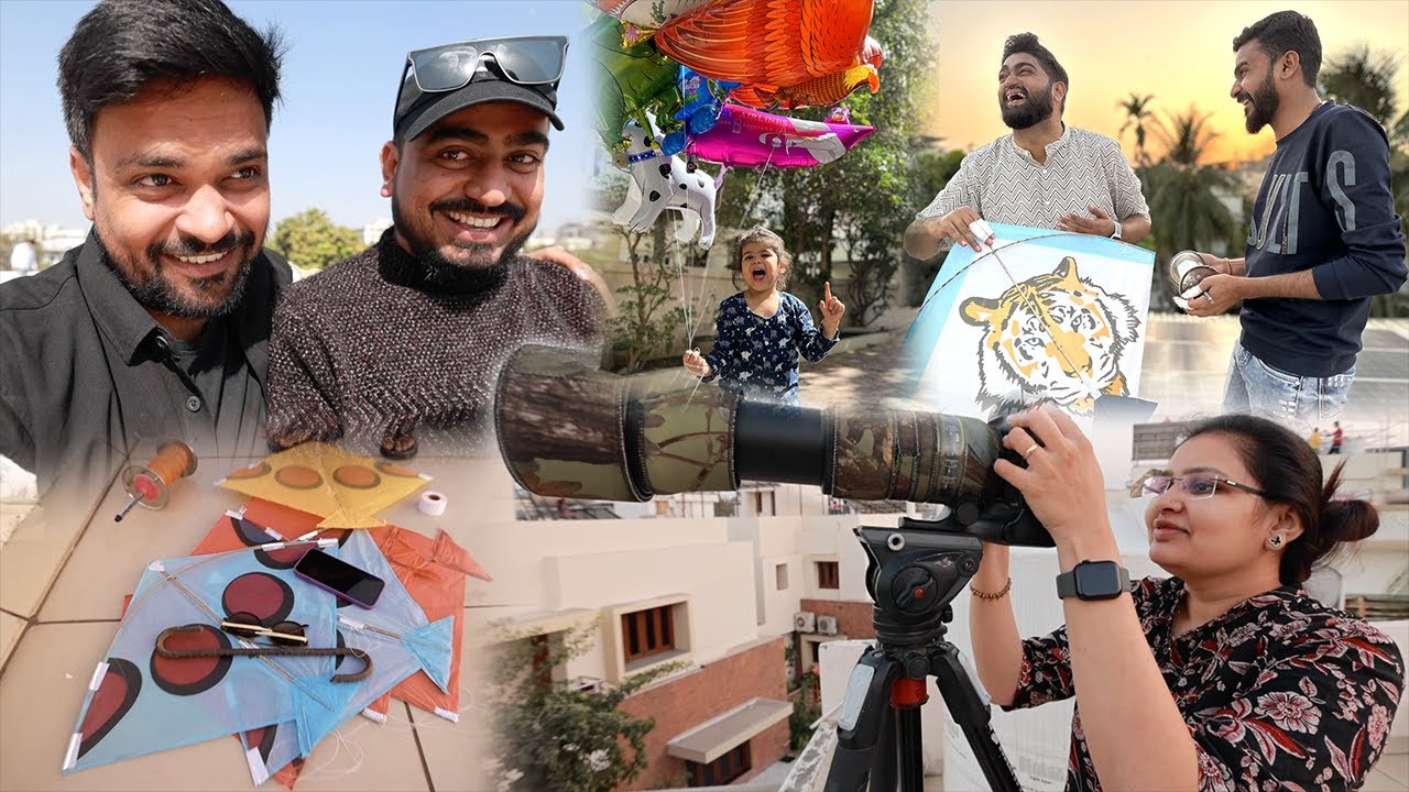 Uttarayan 2023 kite festival Surat city Part 3 YouTube