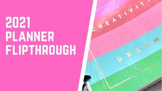 Planner flipthrough 2021