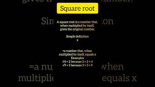 Square root 💥💫 #shorts #squareroot #tricks #maths #learnmath @compitativemaths 👍👍👍