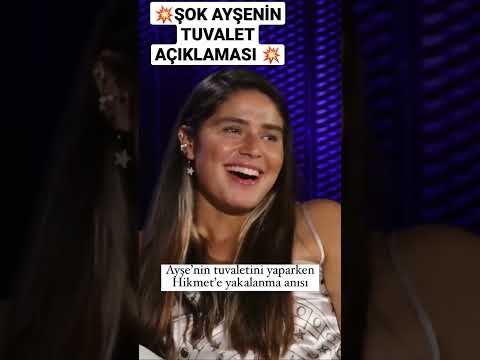 💥 Survivor Ayşe Yükselin şok tuvalet açıklaması 💥 #survivortürkiye #gundemozel #youtube #survivor