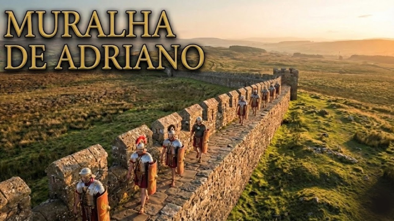 Muralha de Adriano - Por Dentro da Maior Fortaleza do Império Romano  (Reconstrução por IA)