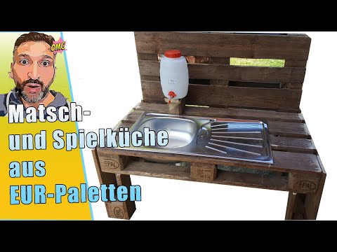Einfach, kostengünstig und umweltfreundlich - DIY Matschküchendesign aus Paletten - PDFFormHub