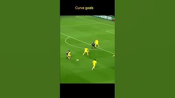 Thumbnail of Curve goals #football #soccer #fyp  #messi #lionelmessi#cristianoronaldo #cr7 #football #soccer