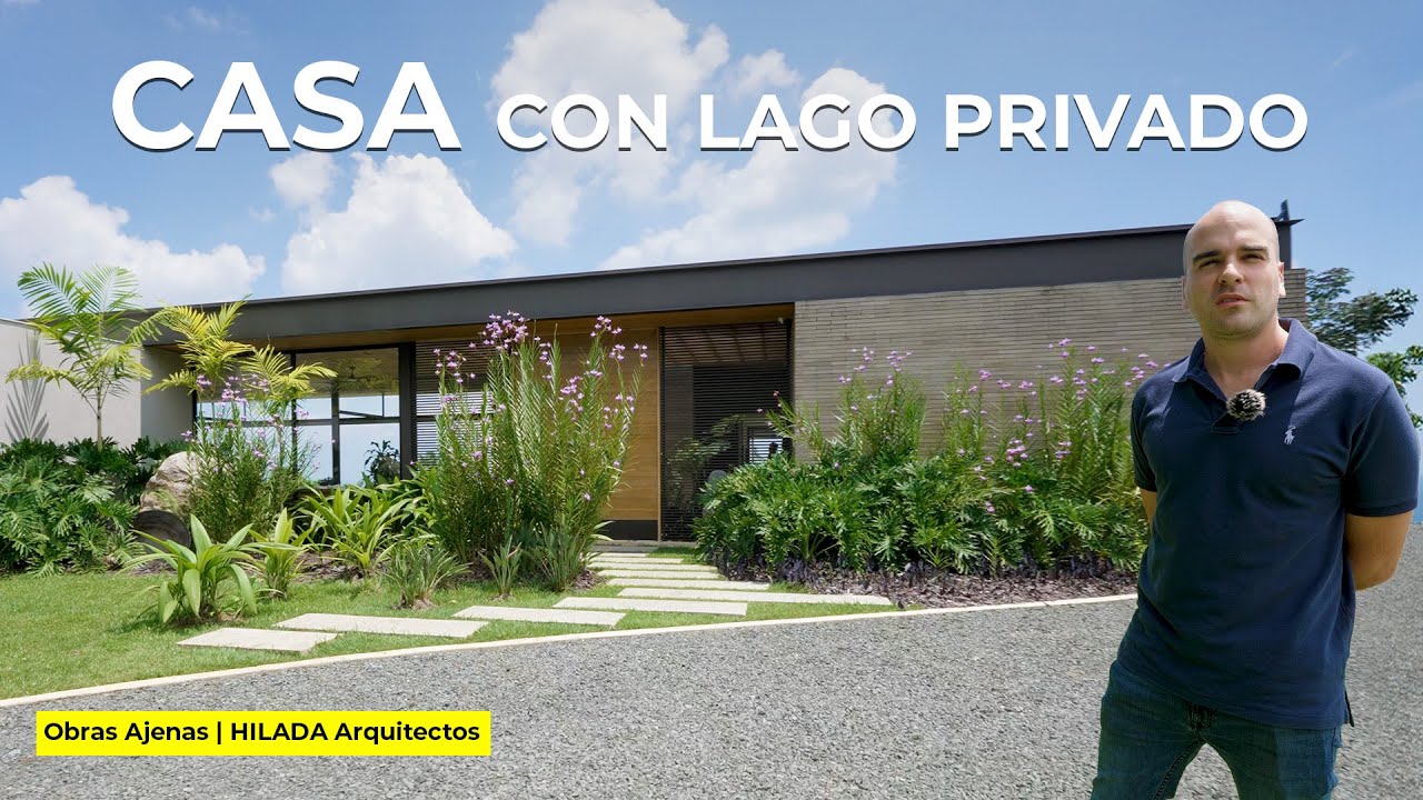 CASA CON LAGO PRIVADO DE 1 NIVEL | OBRAS AJENAS | HILADA Arquitectos
