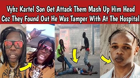 Dem ATTACK Vybz Kartel Son And Mash Up Him Head Mek Shorty Cry Dem Seh Kartel Is Not The Father