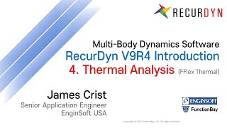 What's New in RecurDyn V9R4 #4 FFlex Thermal - Multi Flexible Body Dynamics Software