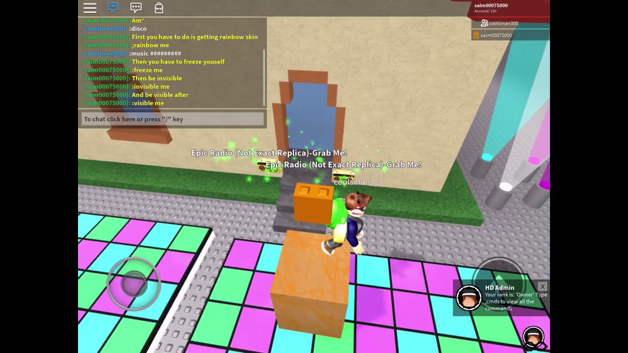 How To Build A Disco Ball In Admin Games In Roblox? YouTube