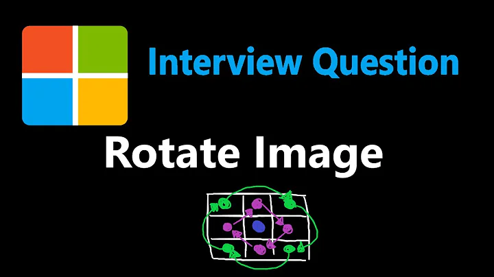 Rotate Image - Matrix - Leetcode 48