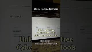 Ethical hacking sites to learn practical ethical hacking #cybersecurity #ethicalhacking