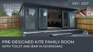 Garden Office Building Featuring Hidden Workspace And Bar