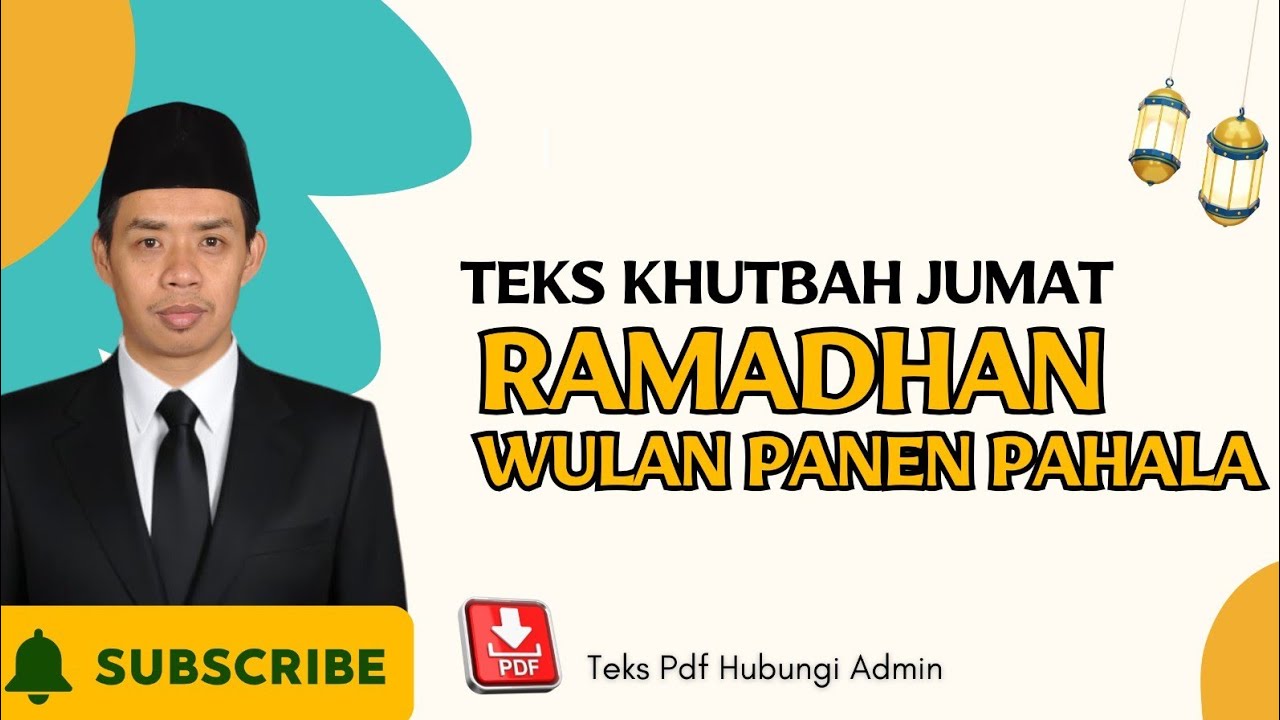 Teks Khutbah Jumat Bahasa Jawa: Ramadhan Wulan Panen Pahala: Wismanto