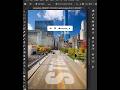 How to add text on road in   Photoshop #short #edit #viral