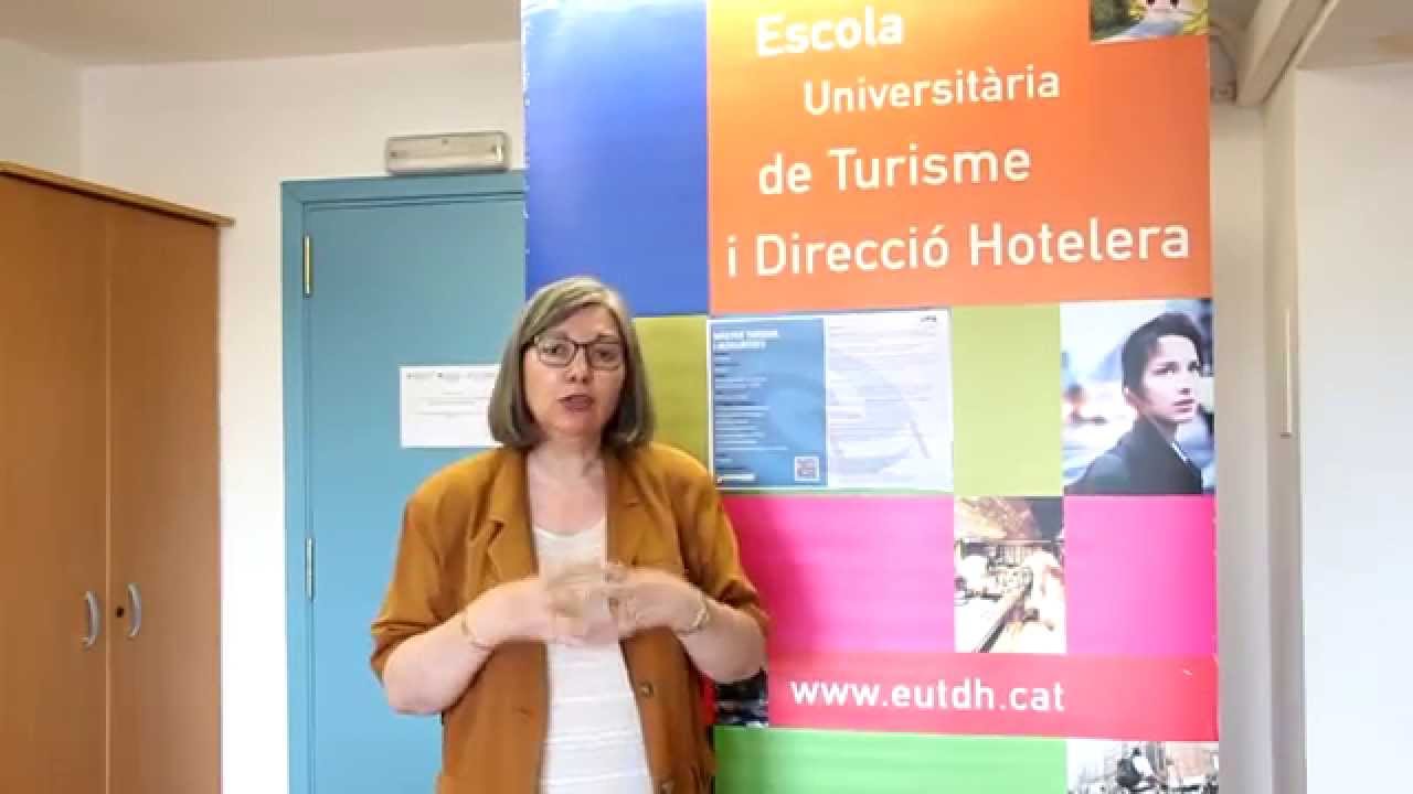 La Dra. Maria Abril nos presenta la 3a edición del Máster en Turismo y ...