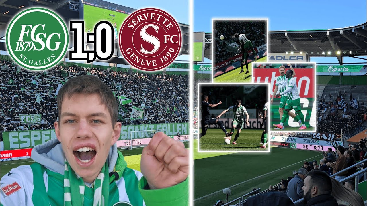 Dank dem Daschner Tor lebt die Hoffung auf die Top 6 noch "FCSG vs SFC Stadionvlog" (06.04.2025)