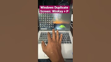 Windows Duplicate Screen