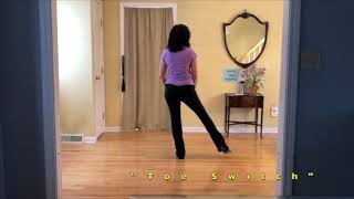 Toe Switches – How To Do Toe Switches – Line Dance