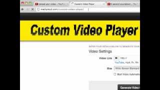 Custom Video Player: Quick Start Guide
