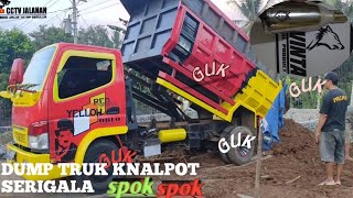 DAM TRUK KNALPOT SERIGALA GUK GUK SPOK