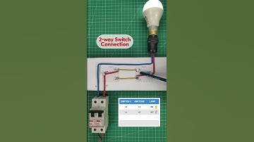 2-way switch connection #shorts