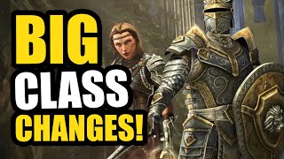 New Buffs For Templars! All Class And Weapon, Guild, World Skill Changes Coming In Update 33!