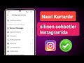 Instagram&#39;da Silinen Sohbetler Nasıl Kurtarılır? Sildikten Sonra Instagram Sohbeti Nasıl Yedeklenir