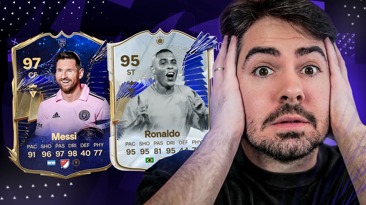 ACONTECEU! R9 ICON TOTY E MESSI TOTY JUNTOS! FUT DRAFT EA SPORTS FC 24 ...
