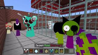 I Summon NEW Incredibox Sprunki in Maze Gmod Minecraft
