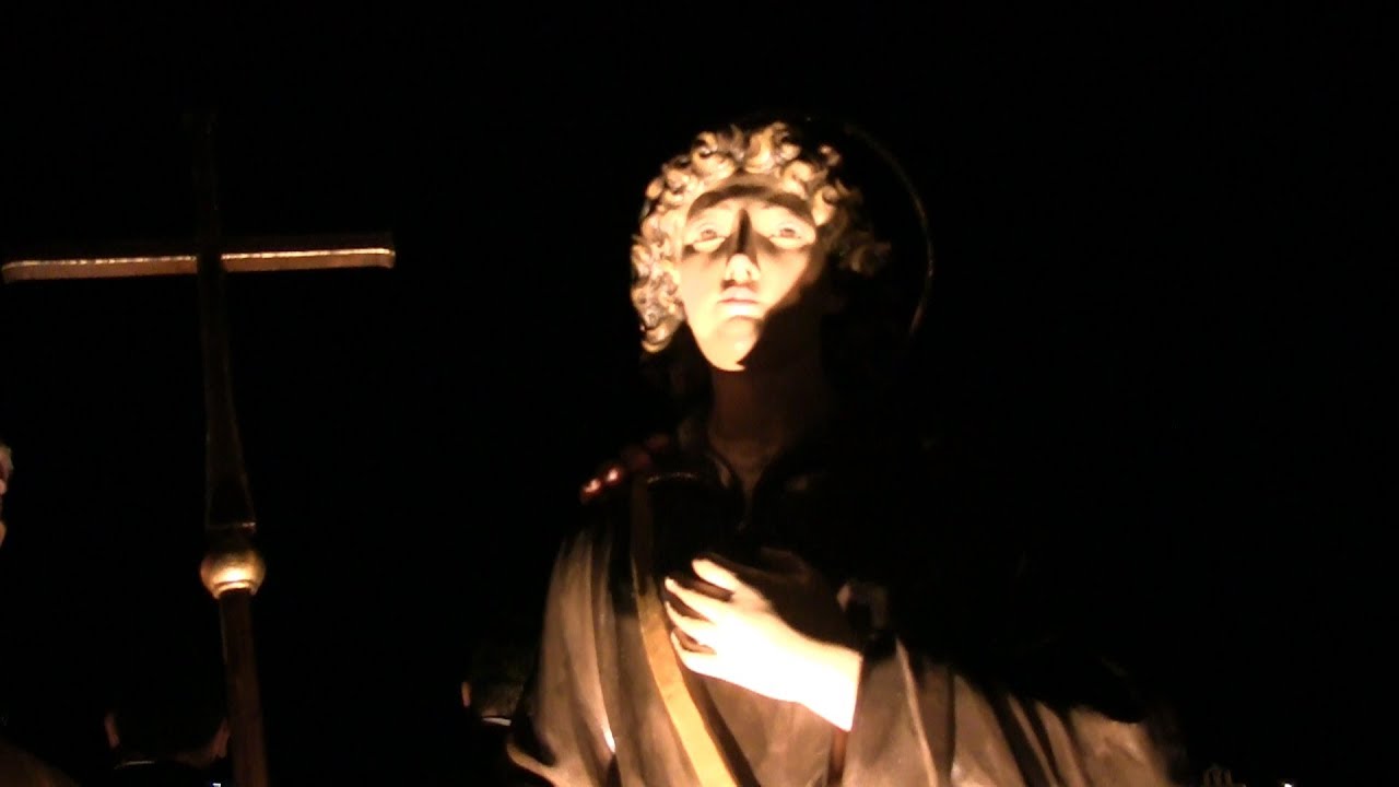 TRANI - Festa Patronale SAN NICOLA il PELLEGRINO - Ritorno al monastero di Colonna