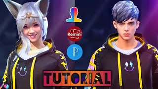 || Cute Face Editing Tutorial ✔️ || FaceApp || Free Fire || GJ GAMING screenshot 4