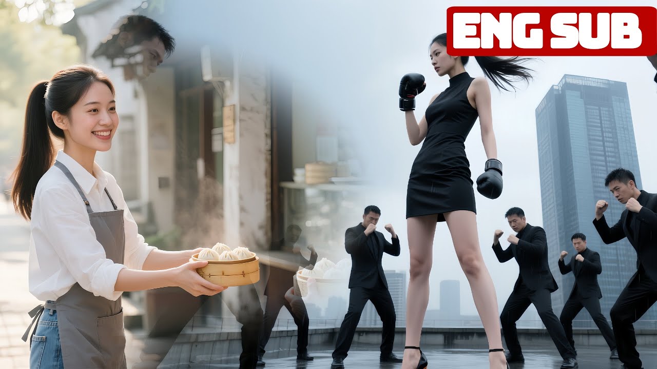 🔥She’s a humble street vendor… by night, the feared crime boss—and a tycoon’s long-lost daughter!