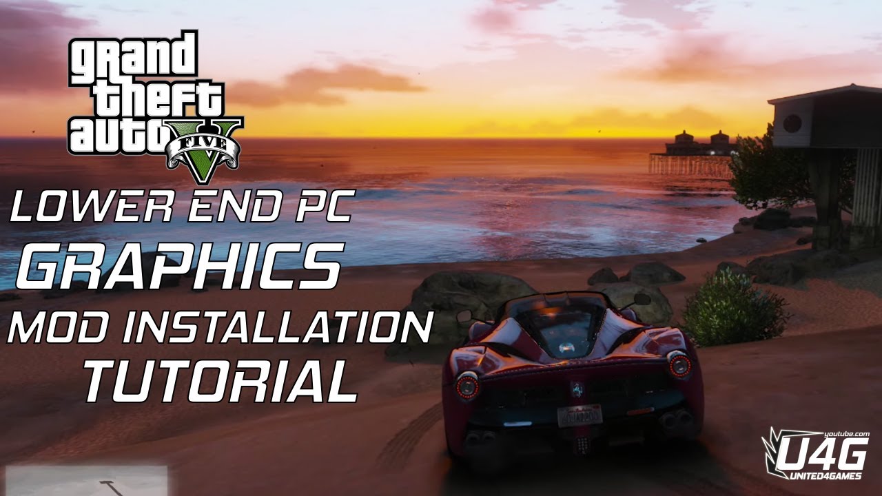 How To Install Graphics Mod In GTA 5 For Low End PC 