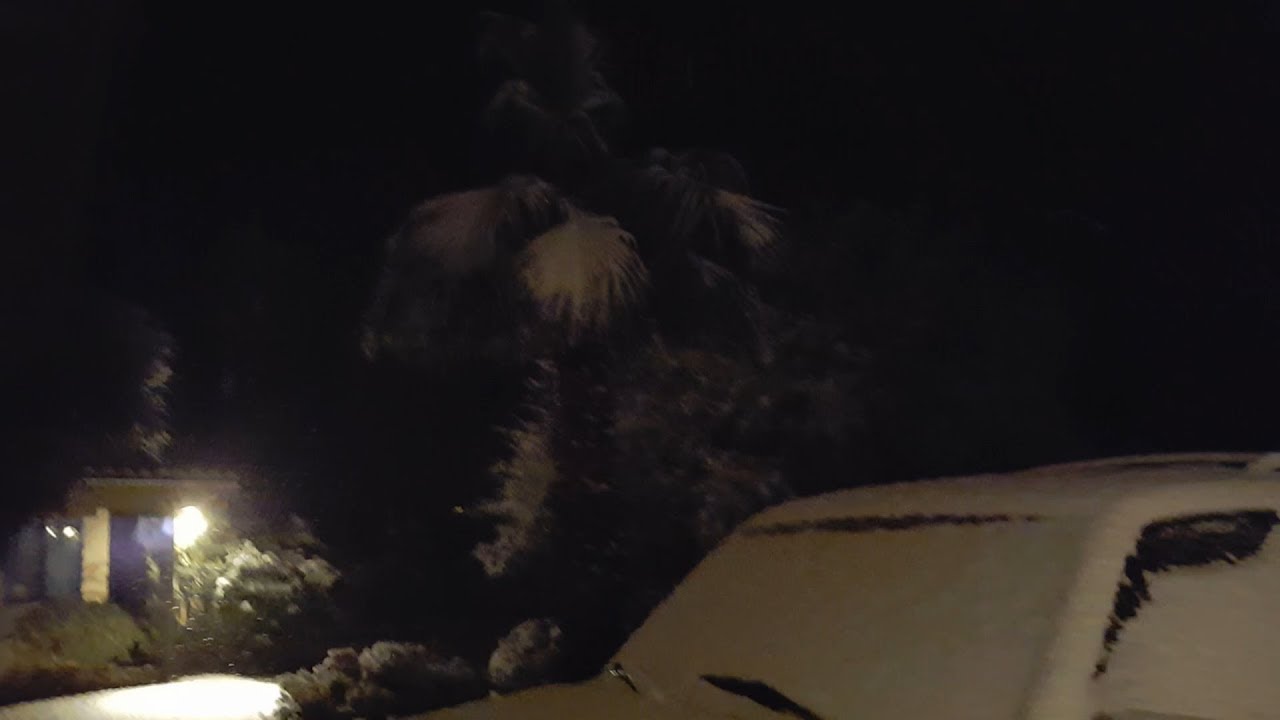 New Year Day Snow in Green Valley AZ 01012019 YouTube