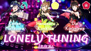 LONELY TUNING / AZALEA / Lyrics [Romaji | Kanji | English | Español]