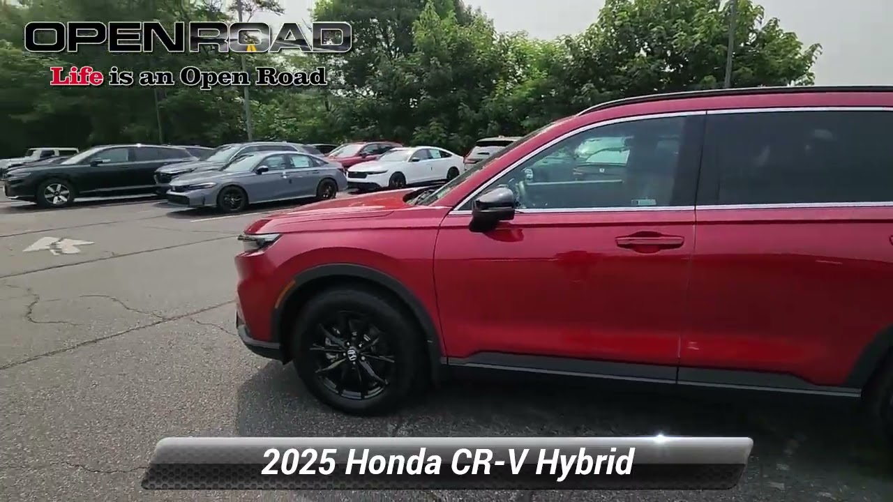 Certified 2025 Honda CR-V Hybrid Sport, Edison, NJ LL015649