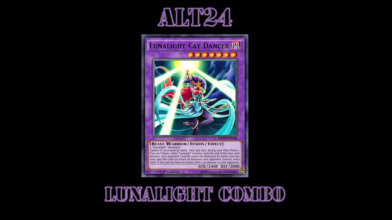 Lunalight Combo - OTK with Lunalight Cat Dancer + Black Garden