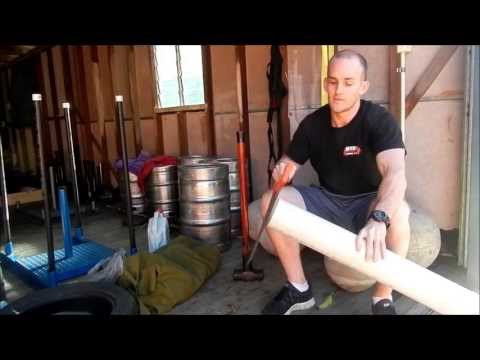 Como fazer um Slosh Pipe - Garage Gym Equipment