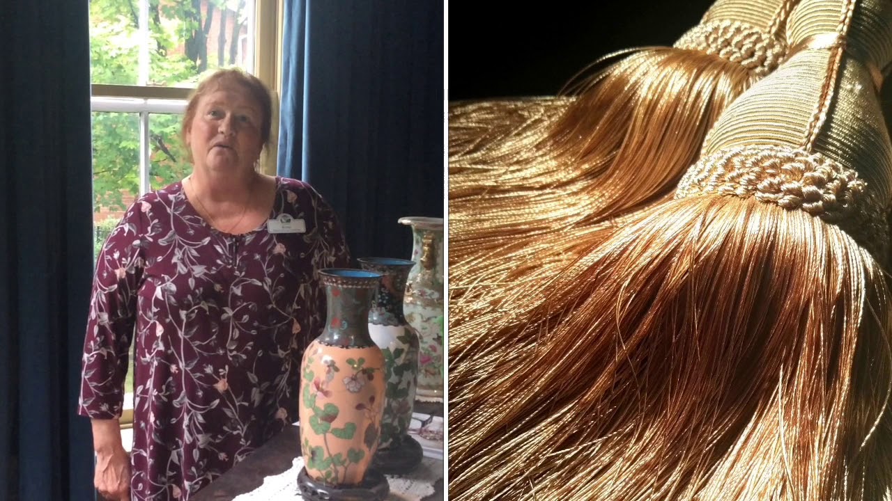 Restoring Glanmore - Drawing Room Curtains