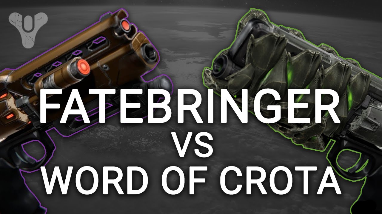 Destiny: Fatebringer vs Word of Crota Hand Cannons Guide