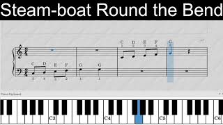 Steam-boat Round the Bend