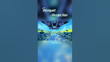 With our Holographic Banquet Hall Projection System, create unforgettable moments #BanquetProjection