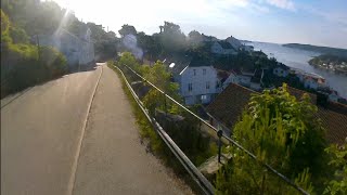 Through The Narrow Streets Of Kragerø! #Kragerø #Bicycle #Norway