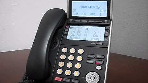 How to Cancel Call Forwarding on IPKII/SV8100/SV9100 NEC Phone System