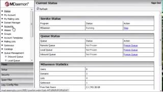 MDaemon Remote Administration - Version 14 (Greek Language)