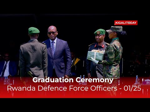 Graduation Ceremony Of Rwanda Defence Force Officers 