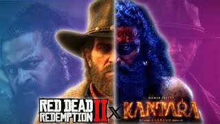"When RDR2 Meets Kantara | Epic Divine Edit | Cinematic Masterpiece"  #kantarachapter1 #cinematic