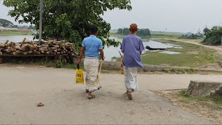 রুদারপুড্ডা নদীতে বরশি দিয়ে টেংরা গুলশা মাছ ধরা | River Fishing Videos | Abdullah Fishing bd