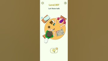 DOP 2 Level 307 | Delete One Part Level 307 Walkthrough Solution Let Them Talk