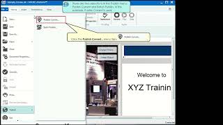 uPerform How To: Publish a Course Locally